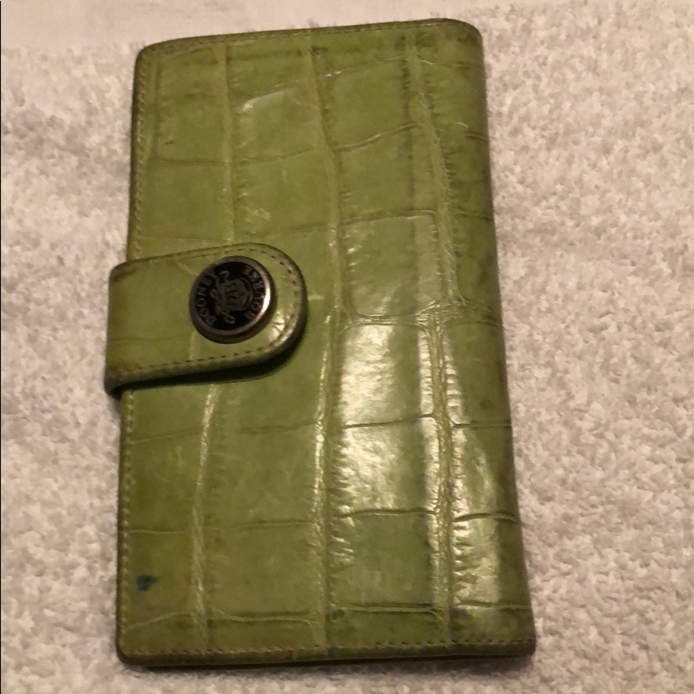 Sooner and Bourke check book wallet